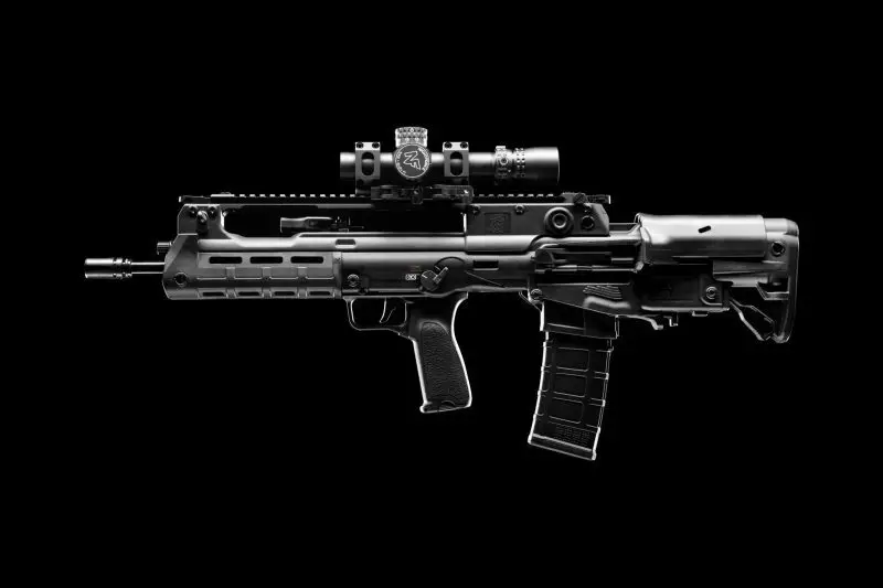 Springfield Armory Hellion Rifle - Left Full Black Background