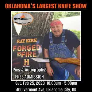 ABS Mastersmith and Forged in Fire Fan Favorite Ray Kirk