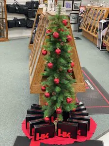 the chirstmas tree in H&H shooting sporters