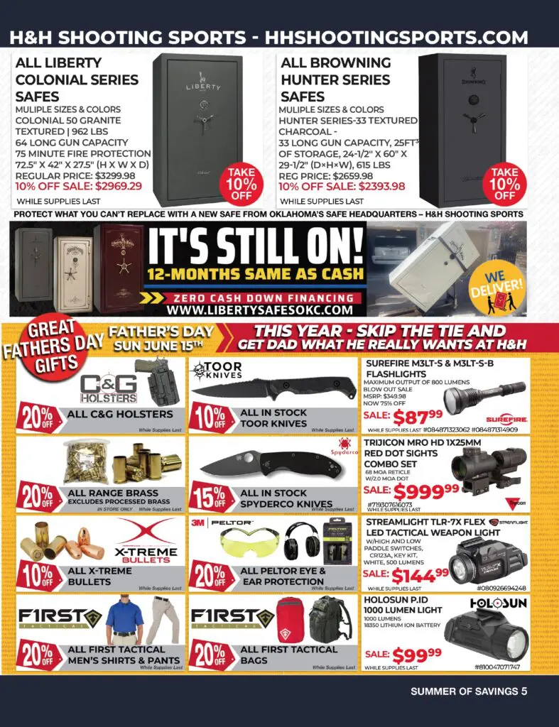 Additional poster of Shooting Sports June 2025 sales offerings in Oklahoma City