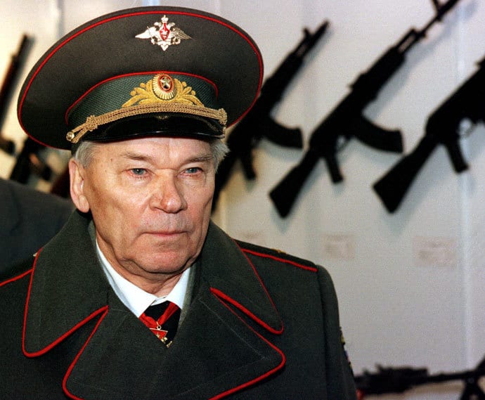 Mikhail Kalashnikov.(Reuters)