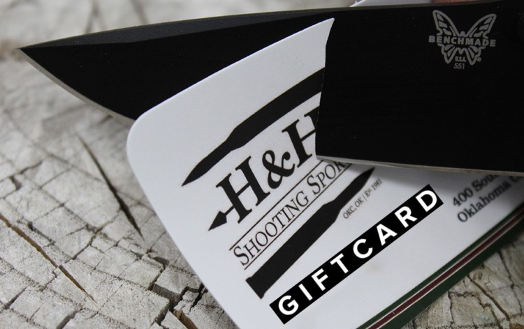 gift card by H&H Shooting Sports in Oklahoma