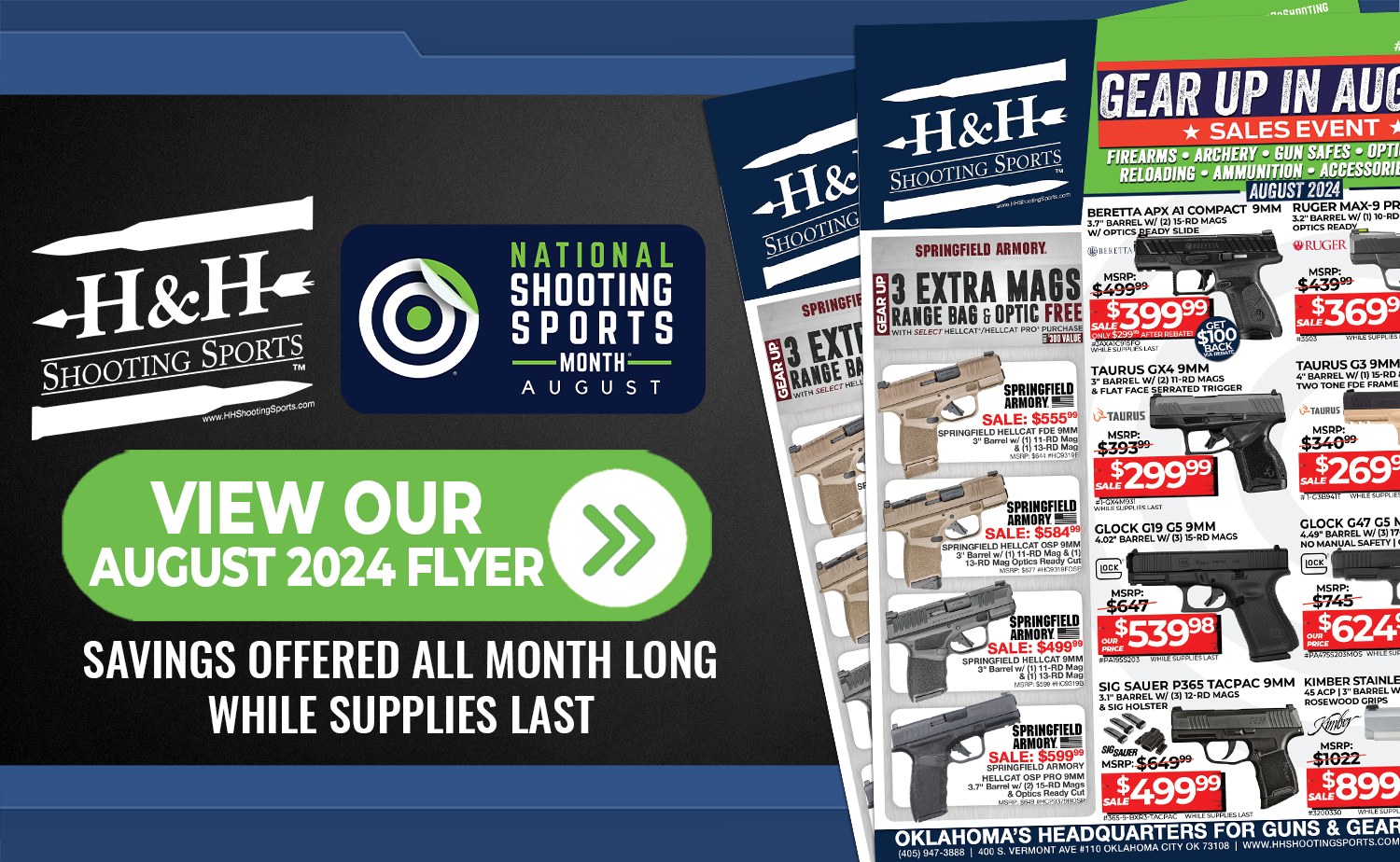 HH Shooting Sports Catalog Available for Purchase in Oklahoma City, OK